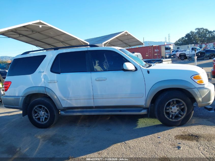 2003 Toyota Sequoia Sr5 V8 VIN: 5TDZT34A43S152397 Lot: 43797877