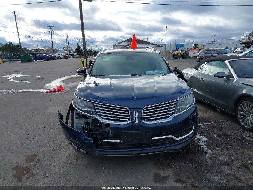 2017 Lincoln Mkx Reserve VIN: 2LMPJ8LP6HBL38211 Lot: 43797892