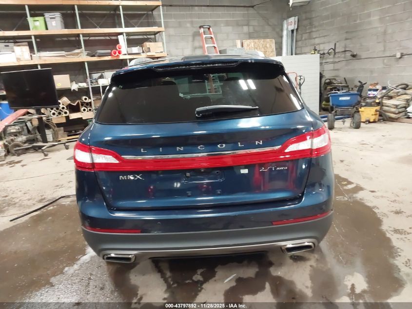 2017 Lincoln Mkx Reserve VIN: 2LMPJ8LP6HBL38211 Lot: 43797892