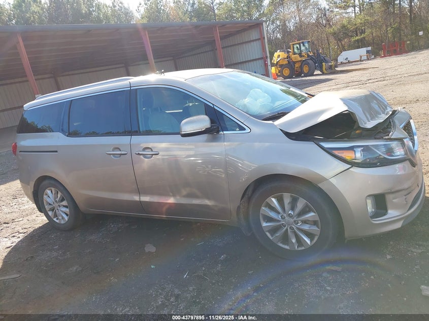 2016 Kia Sedona Ex VIN: KNDMC5C19G6138377 Lot: 43797895