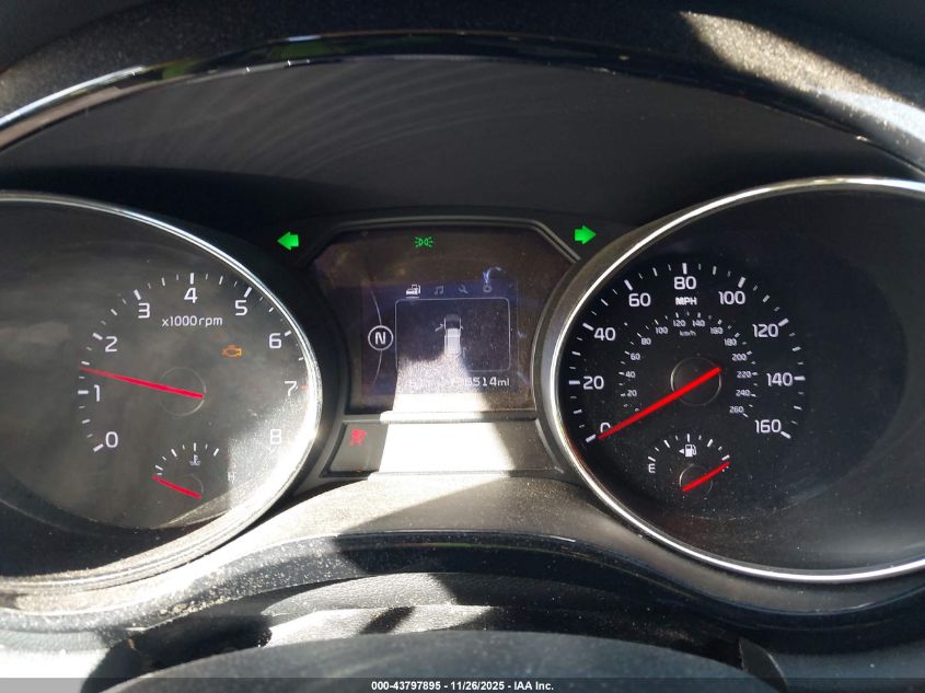 2016 Kia Sedona Ex VIN: KNDMC5C19G6138377 Lot: 43797895