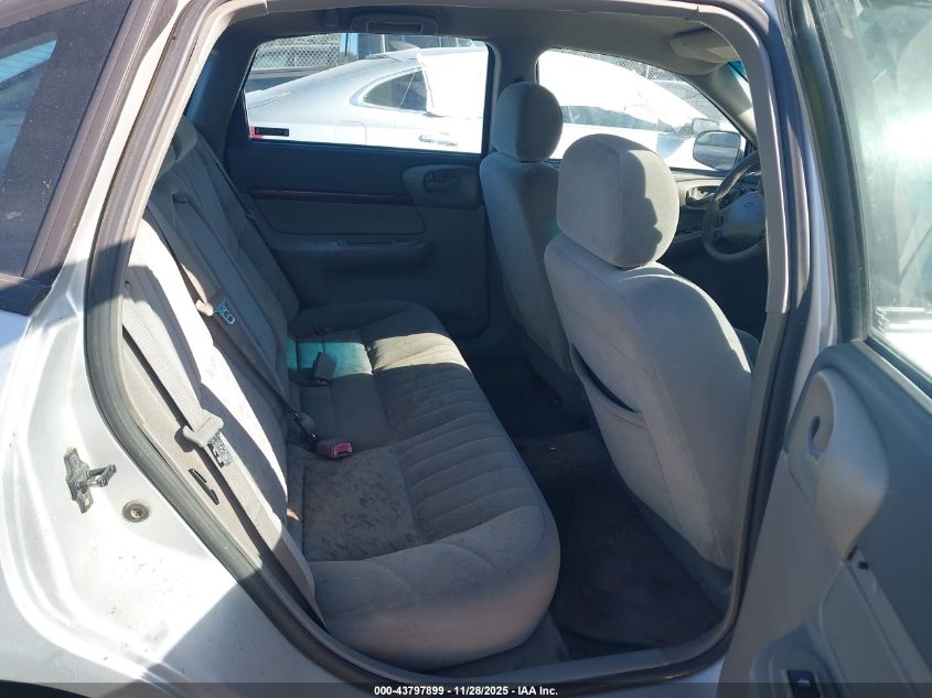 2002 Chevrolet Impala VIN: 2G1WF55E929384422 Lot: 43797899