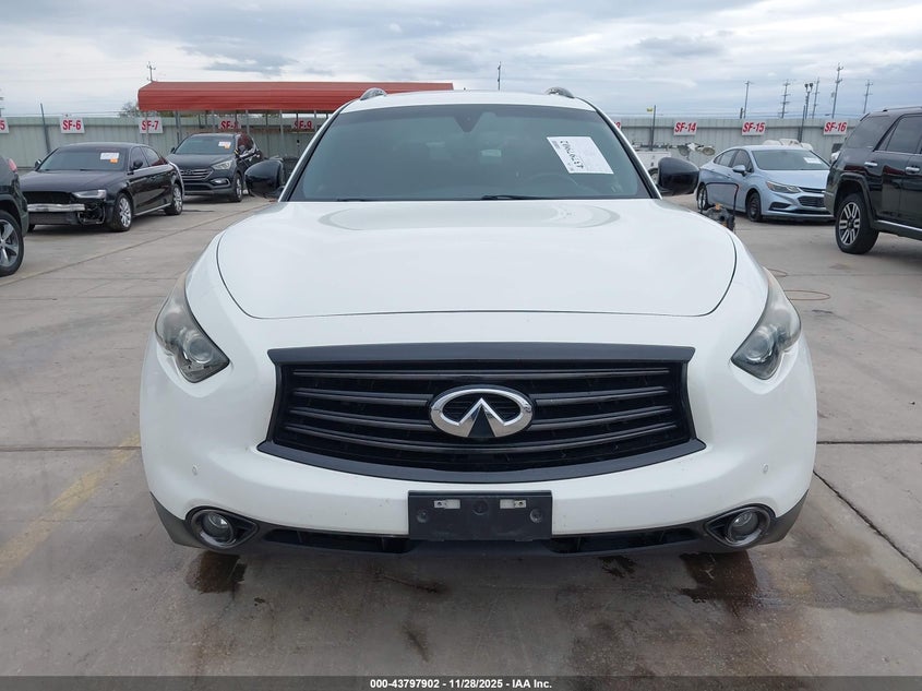 2016 Infiniti Qx70 VIN: JN8CS1MW8GM400228 Lot: 43797902