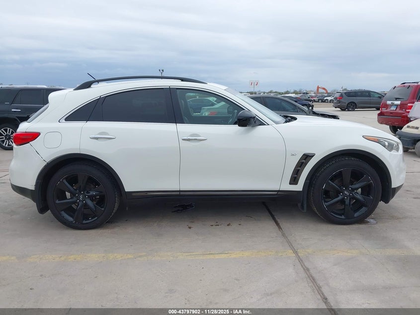 2016 Infiniti Qx70 VIN: JN8CS1MW8GM400228 Lot: 43797902