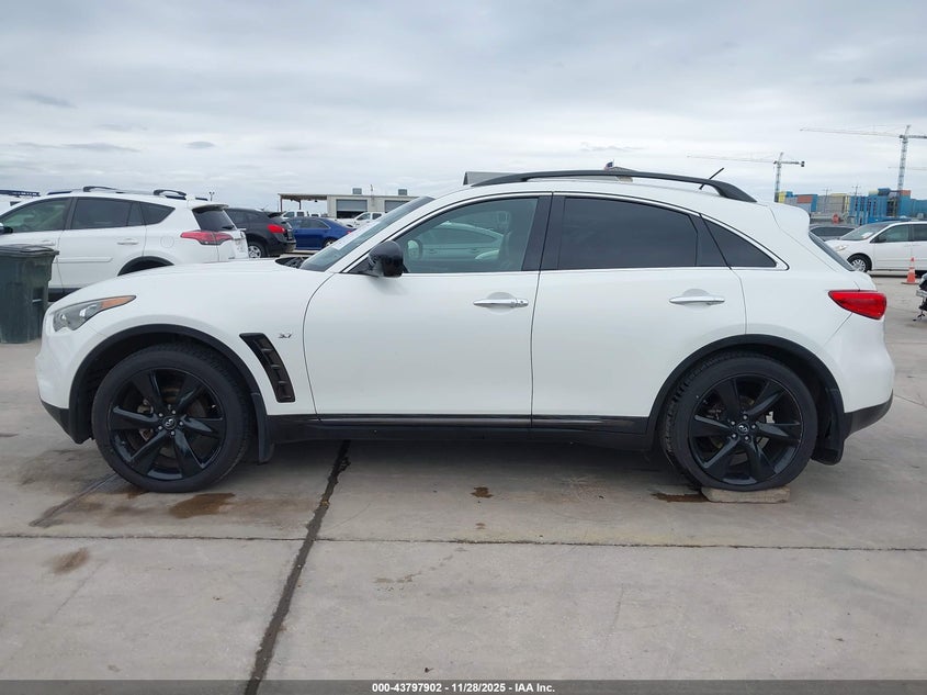 2016 Infiniti Qx70 VIN: JN8CS1MW8GM400228 Lot: 43797902