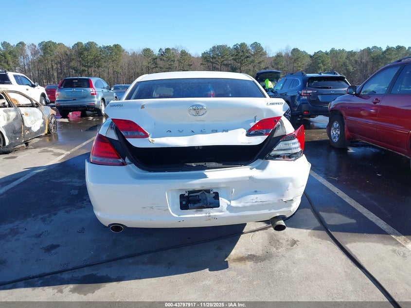 2008 Toyota Avalon Limited VIN: 4T1BK36B48U273293 Lot: 43797917