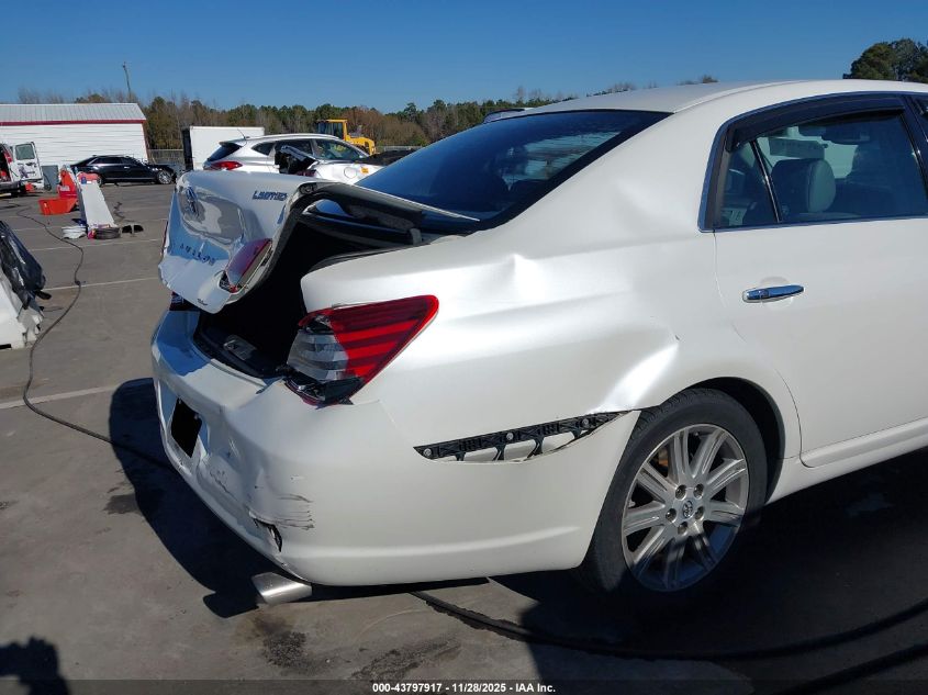 2008 Toyota Avalon Limited VIN: 4T1BK36B48U273293 Lot: 43797917