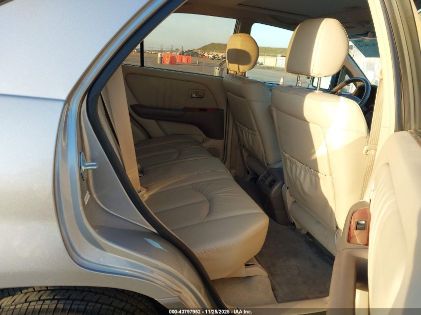 2002 Lexus Rx 300 VIN: JTJGF10U220142484 Lot: 43797952