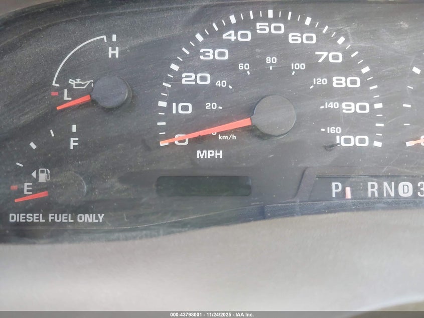 2003 Ford F-250 VIN: 1FTNW21PX3EC95255 Lot: 43798001