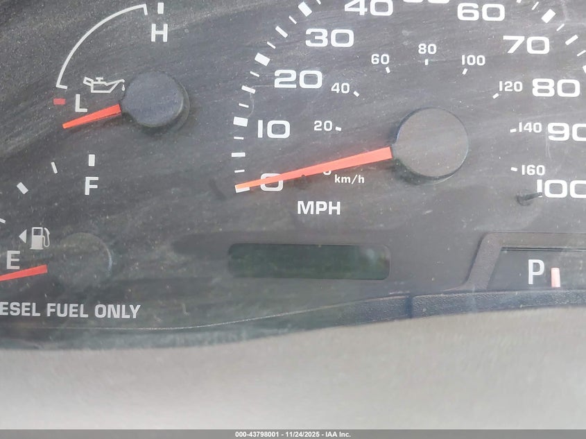 2003 Ford F-250 VIN: 1FTNW21PX3EC95255 Lot: 43798001