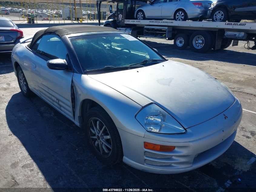 2001 Mitsubishi Eclipse Spyder Gs