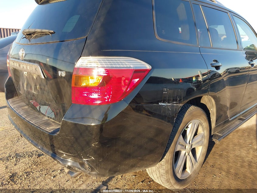 2008 Toyota Highlander Sport VIN: JTEDS43AX82025037 Lot: 43798027