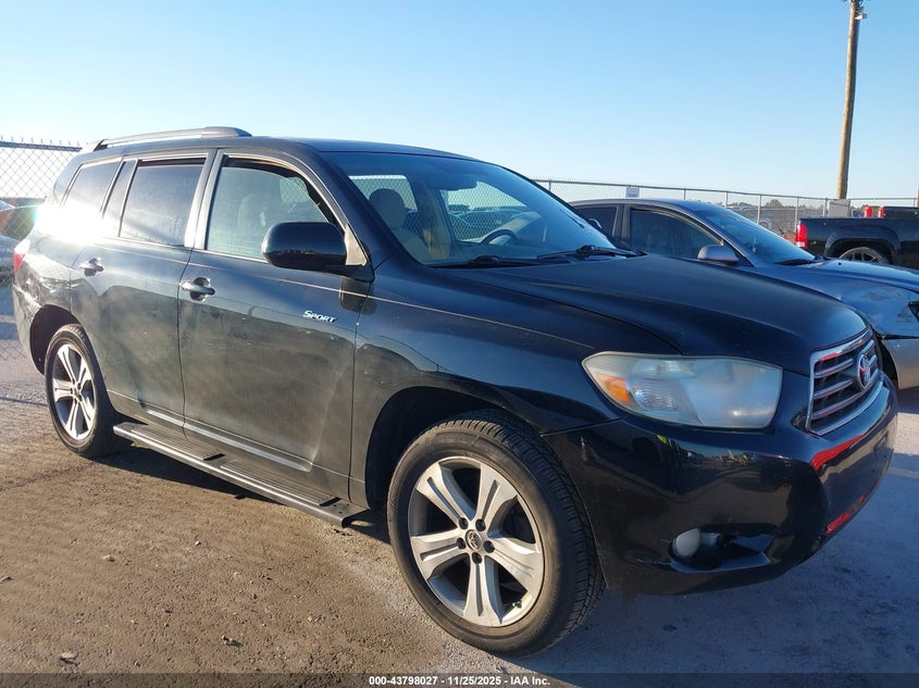 2008 Toyota Highlander Sport VIN: JTEDS43AX82025037 Lot: 43798027