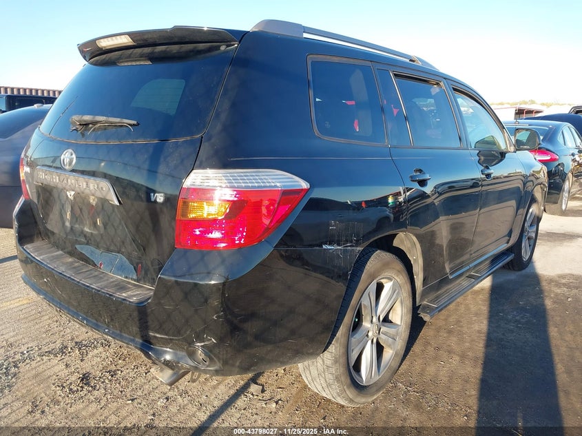2008 Toyota Highlander Sport VIN: JTEDS43AX82025037 Lot: 43798027
