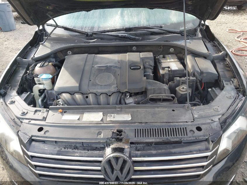 2013 Volkswagen Passat 2.5L Se VIN: 1VWBH7A38DC079857 Lot: 43798033