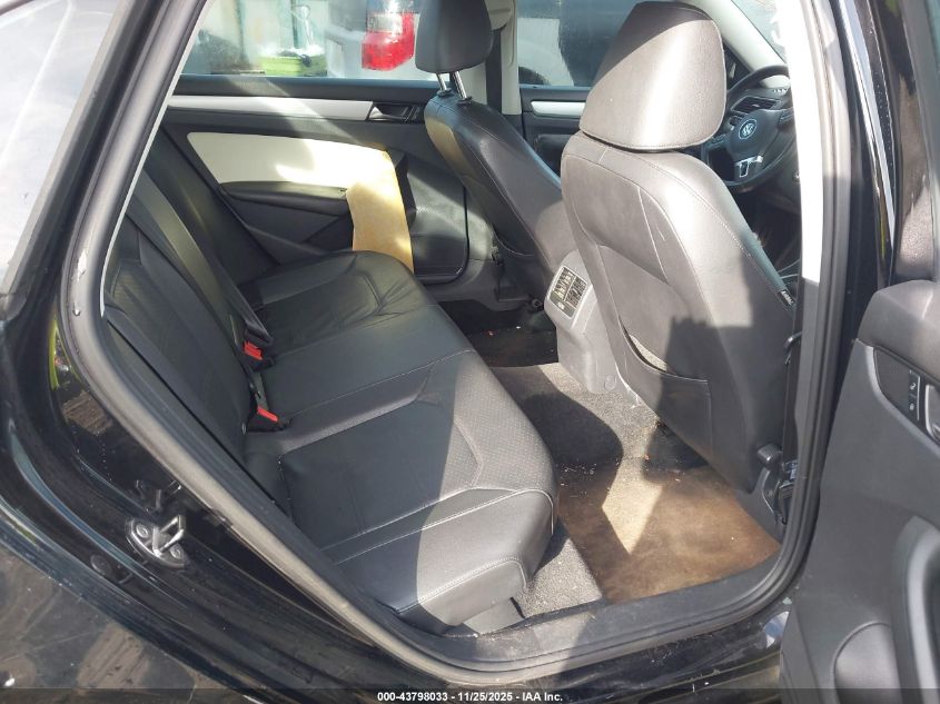 2013 Volkswagen Passat 2.5L Se VIN: 1VWBH7A38DC079857 Lot: 43798033