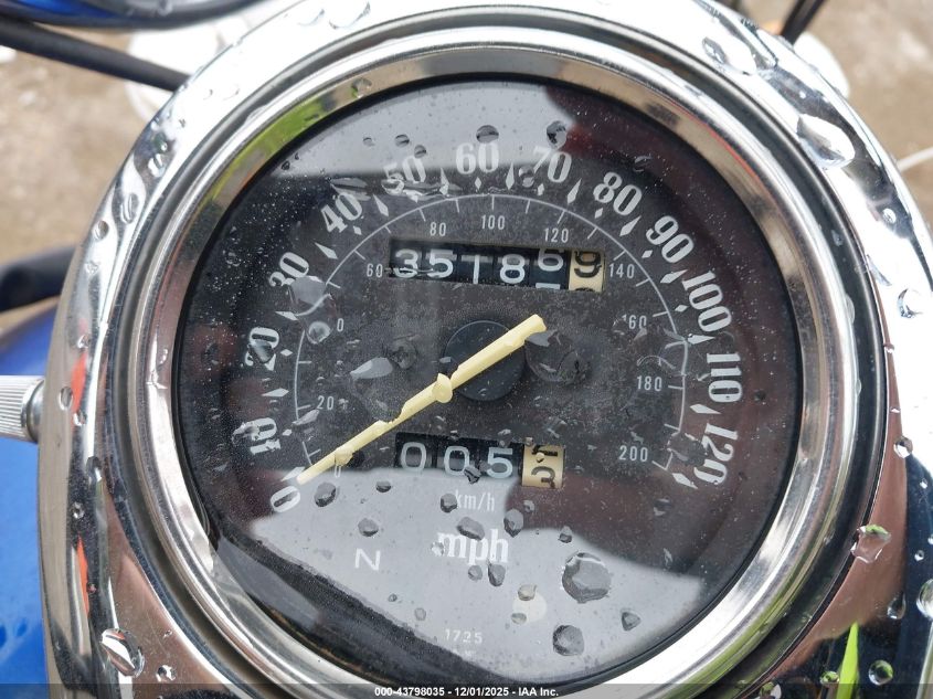 2005 Kawasaki En500 C VIN: JKAENVC135A190543 Lot: 43798035