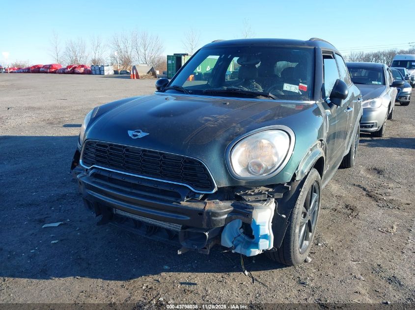2014 Mini Countryman Cooper S VIN: WMWZC5C53EWP39982 Lot: 43798038