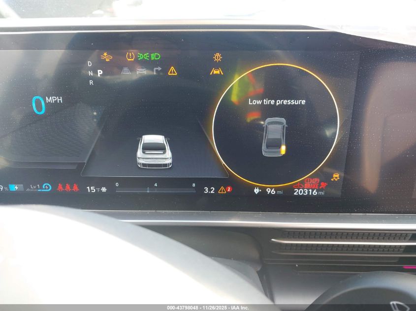 2025 Hyundai Ioniq 6 Sel VIN: KMHM34AA2SA084645 Lot: 43798048