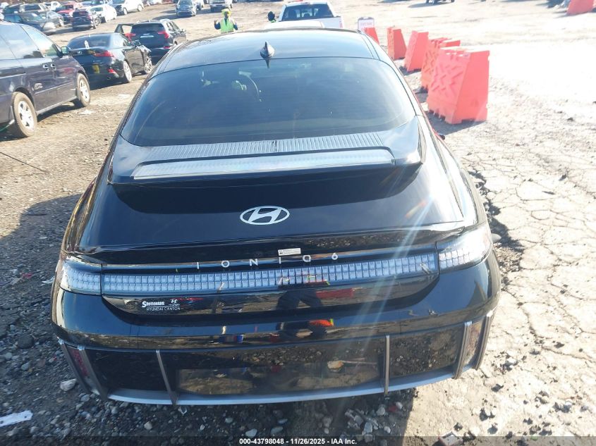 2025 Hyundai Ioniq 6 Sel VIN: KMHM34AA2SA084645 Lot: 43798048