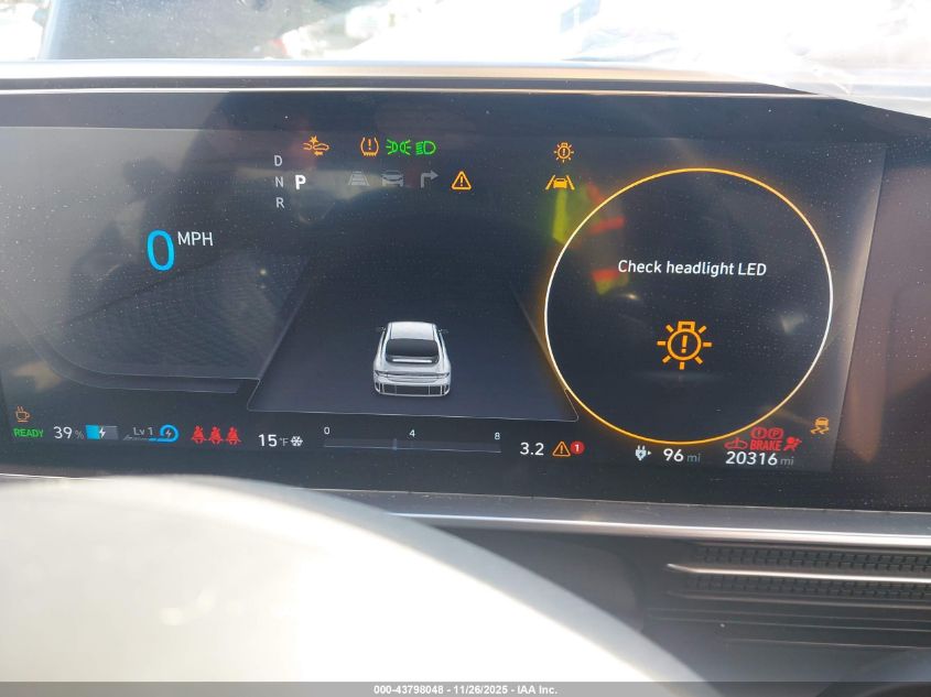 2025 Hyundai Ioniq 6 Sel VIN: KMHM34AA2SA084645 Lot: 43798048