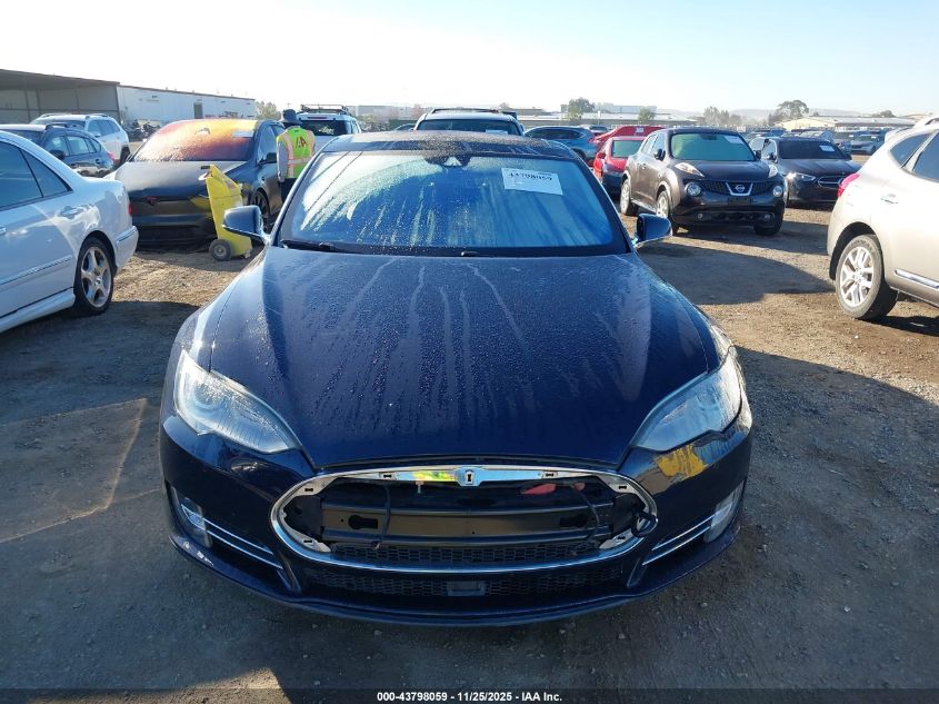 2014 Tesla Model S P85D VIN: 5YJSA1H2XEFP65002 Lot: 43798059