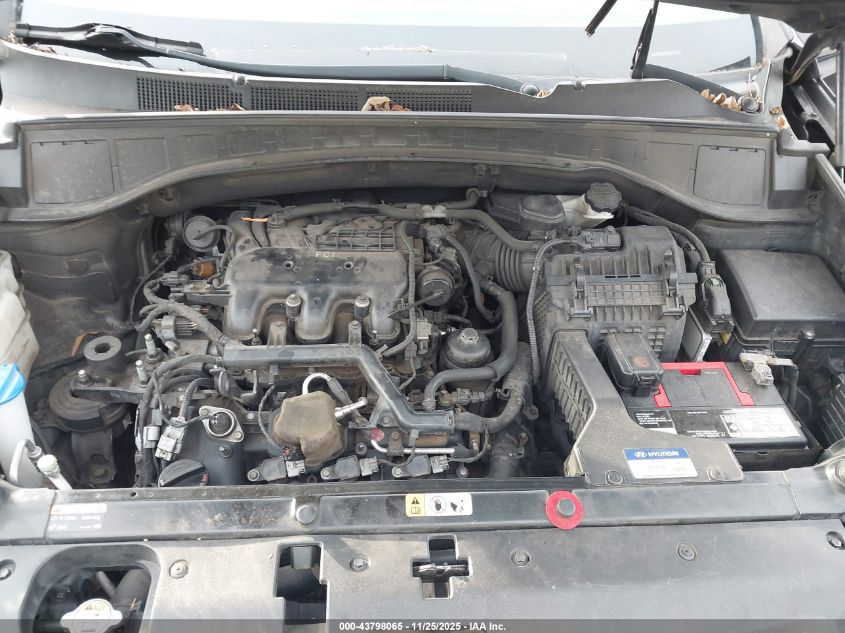 2013 Hyundai Santa Fe Limited VIN: KM8SR4HF9DU002340 Lot: 43798065