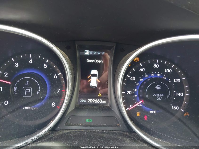 2013 Hyundai Santa Fe Limited VIN: KM8SR4HF9DU002340 Lot: 43798065