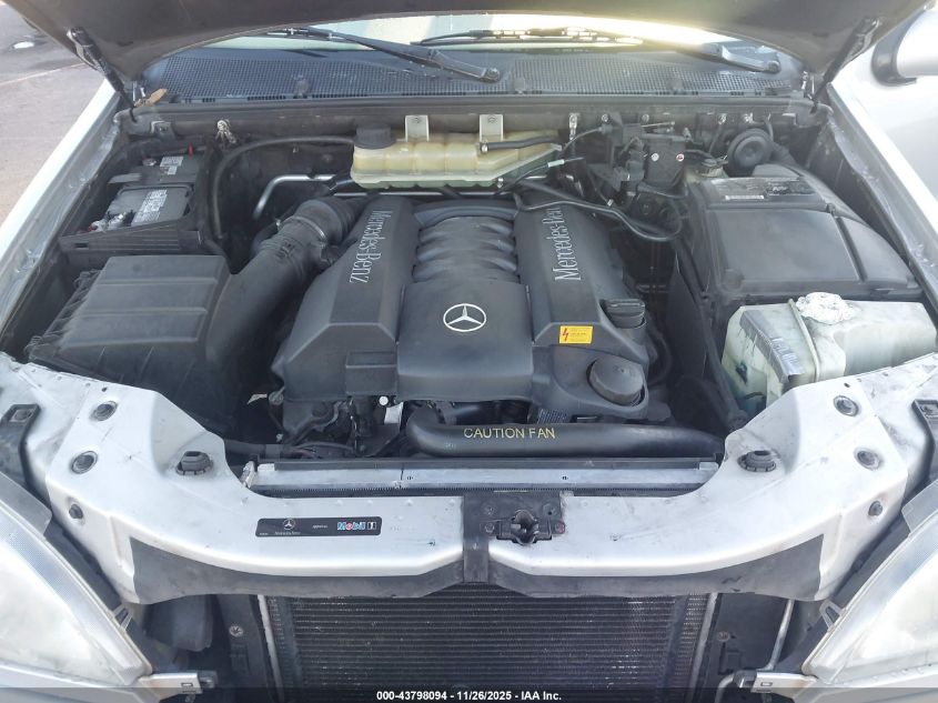 2002 Mercedes-Benz Ml 500 VIN: 4JGAB75E32A334592 Lot: 43798094
