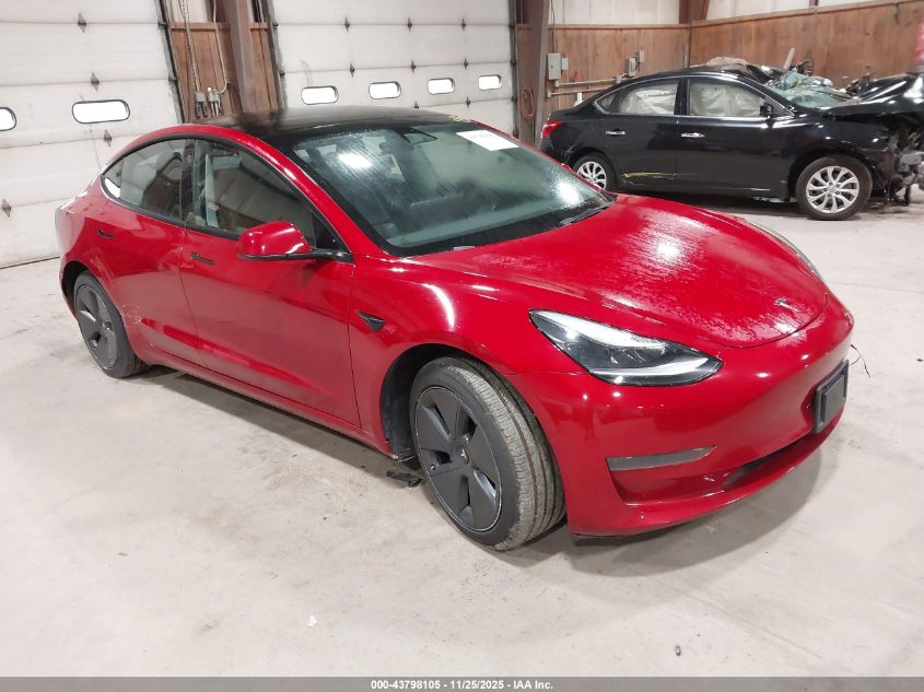 TESLA MODEL 3 REAR-WHEEL DRIVE