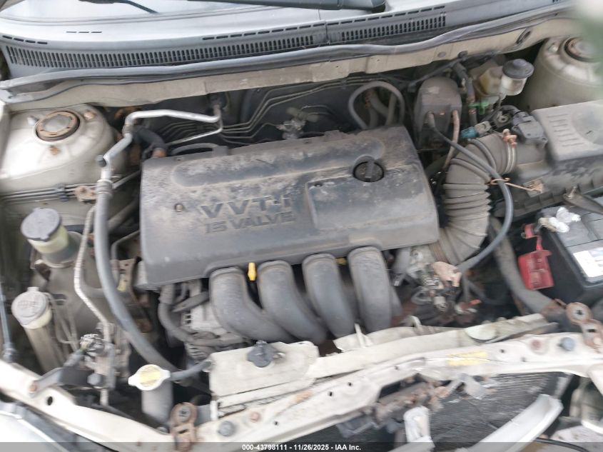 2004 Toyota Corolla Le VIN: 2T1BR38E14C207850 Lot: 43798111