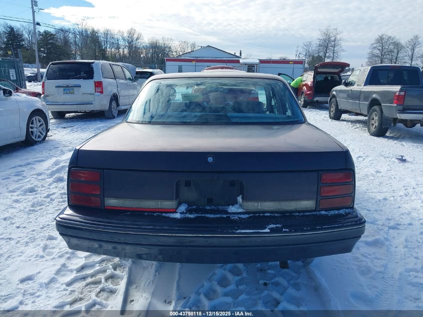 1996 Oldsmobile Ciera Sl VIN: 1G3AJ55M7T6362354 Lot: 43798118