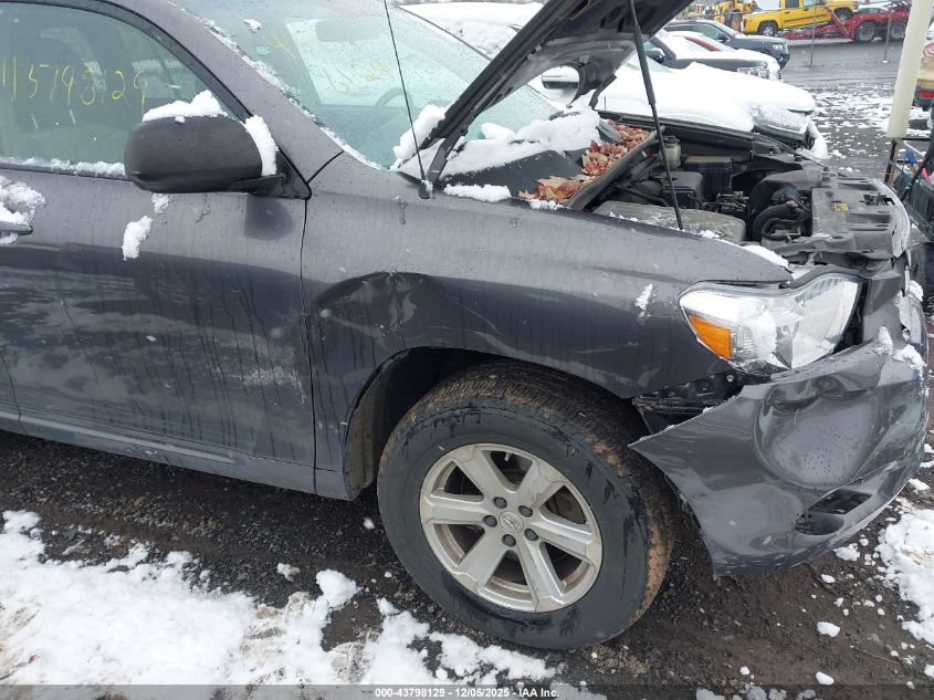 2009 Toyota Highlander VIN: JTEES41A592149290 Lot: 43798129