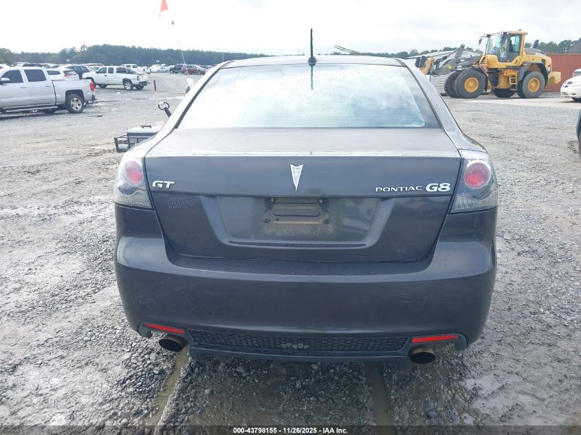 2008 Pontiac G8 Gt VIN: 6G2EC57Y98L124775 Lot: 43798155