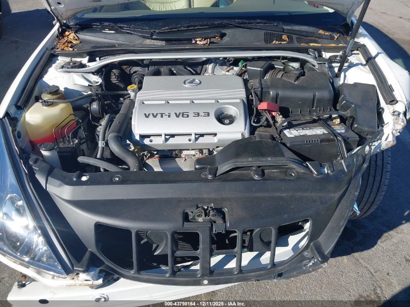 2006 Lexus Es 330 VIN: JTHBA30G765174968 Lot: 43798164