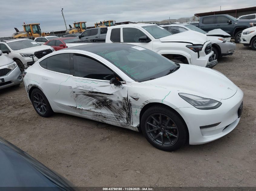 2020 Tesla Model 3 Standard Range Plus Rear-Wheel Drive/Standard Range Rear-Wheel Drive VIN: 5YJ3E1EA5LF808484 Lot: 43798166