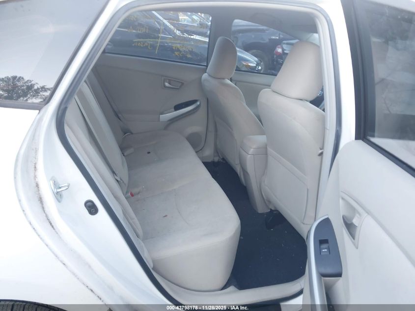 2013 Toyota Prius Two VIN: JTDKN3DU1D5653180 Lot: 43798178