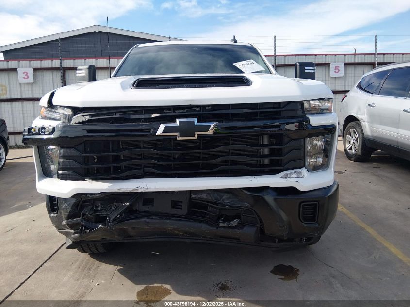2024 Chevrolet Silverado 2500Hd 4Wd Standard Bed Work Truck VIN: 2GC4YLE77R1228922 Lot: 43798194