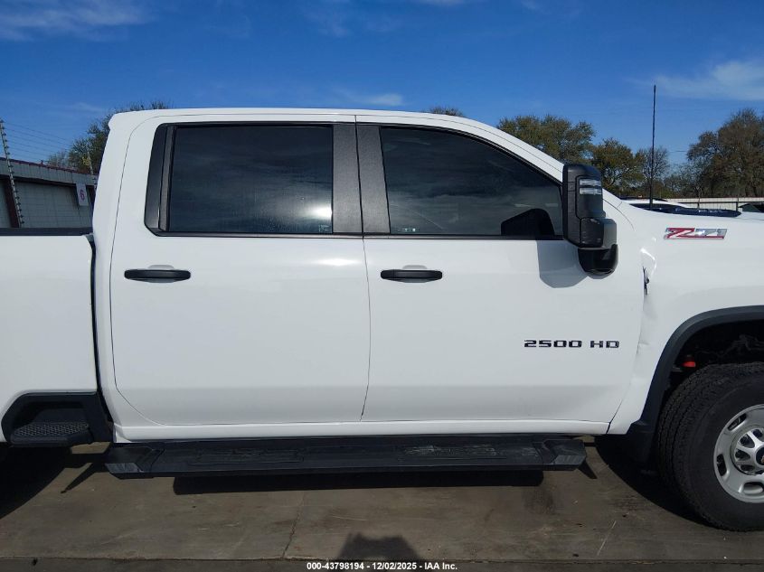 2024 Chevrolet Silverado 2500Hd 4Wd Standard Bed Work Truck VIN: 2GC4YLE77R1228922 Lot: 43798194