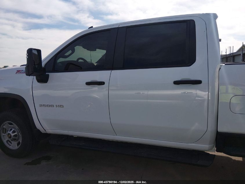 2024 Chevrolet Silverado 2500Hd 4Wd Standard Bed Work Truck VIN: 2GC4YLE77R1228922 Lot: 43798194
