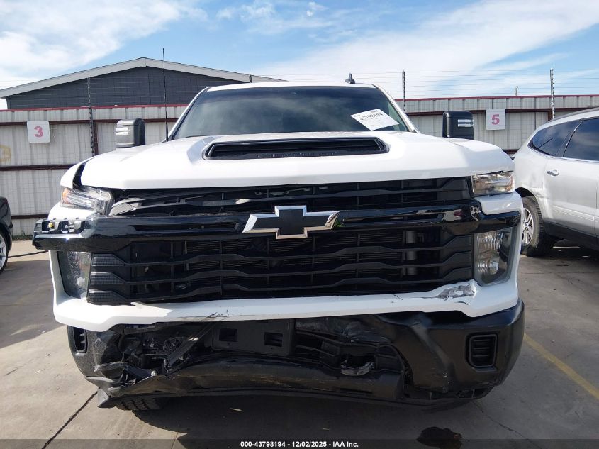 2024 Chevrolet Silverado 2500Hd 4Wd Standard Bed Work Truck VIN: 2GC4YLE77R1228922 Lot: 43798194