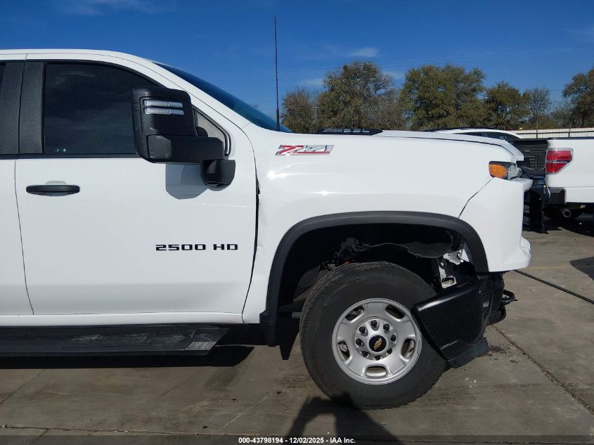 2024 Chevrolet Silverado 2500Hd 4Wd Standard Bed Work Truck VIN: 2GC4YLE77R1228922 Lot: 43798194