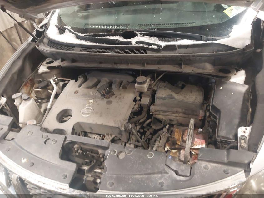 2012 Nissan Murano S VIN: JN8AZ1MWXCW229564 Lot: 43798200