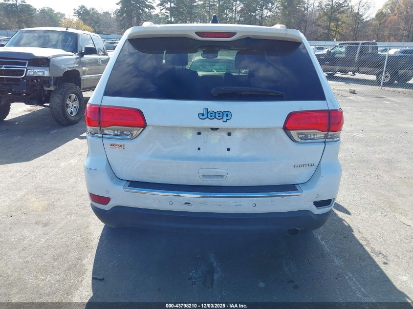 2018 Jeep Grand Cherokee Limited 4X2 VIN: 1C4RJEBG5JC513644 Lot: 43798210
