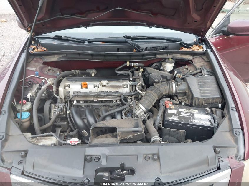 2009 Honda Accord 2.4 Lx VIN: 1HGCP263X9A052430 Lot: 43798233