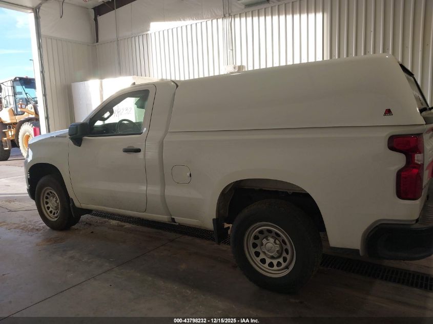2023 Chevrolet Silverado 1500 2Wd Standard Bed Wt VIN: 3GCNAAEK4PG352605 Lot: 43798232