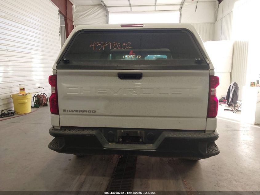 2023 Chevrolet Silverado 1500 2Wd Standard Bed Wt VIN: 3GCNAAEK4PG352605 Lot: 43798232