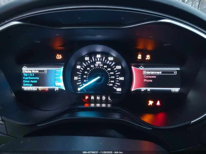 2020 Ford Fusion Sel VIN: 03FA6P0CD3LR12633 Lot: 43798237