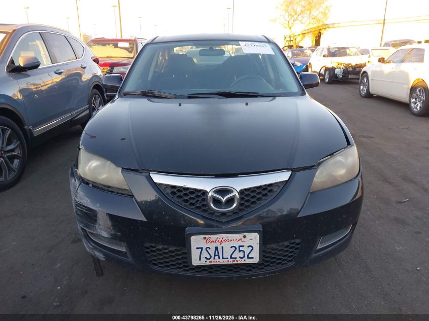 2007 Mazda Mazda3 I VIN: JM1BK12F971708276 Lot: 43798265