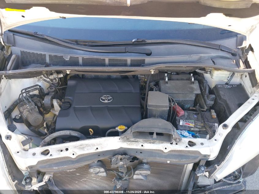 2016 Toyota Sienna Xle 8 Passenger VIN: 5TDYK3DCXGS729049 Lot: 43798306